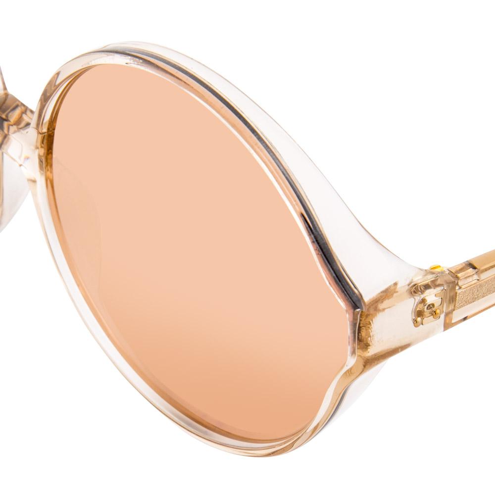 Color_LFL657C5SUN - Linda Farrow 657 C5 Round Sunglasses