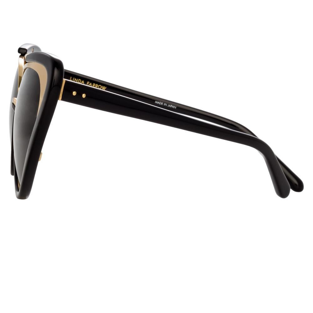 Color_LFL736C1SUN - Linda Farrow Khira C1 Cat Eye Sunglasses