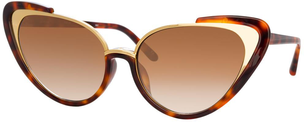 Color_LFL736C2SUN - Linda Farrow Khira C2 Cat Eye Sunglasses