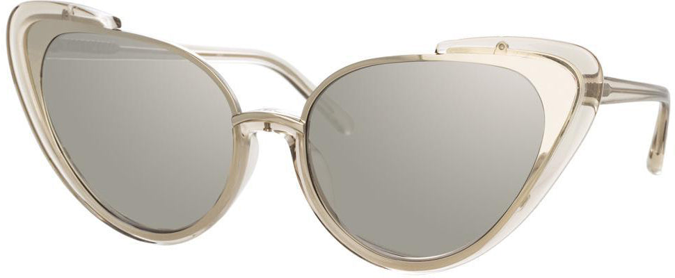 Color_LFL736C5SUN - Linda Farrow Khira C5 Cat Eye Sunglasses