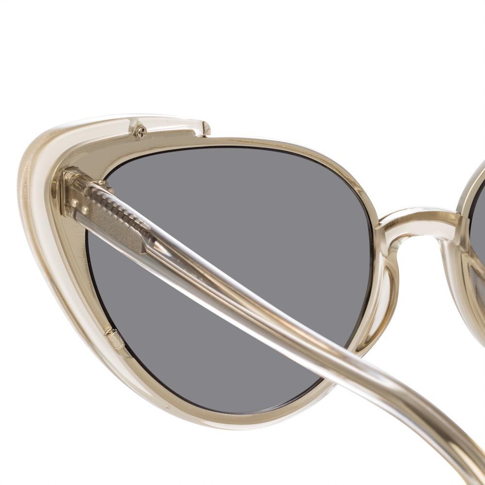 Color_LFL736C5SUN - Linda Farrow Khira C5 Cat Eye Sunglasses