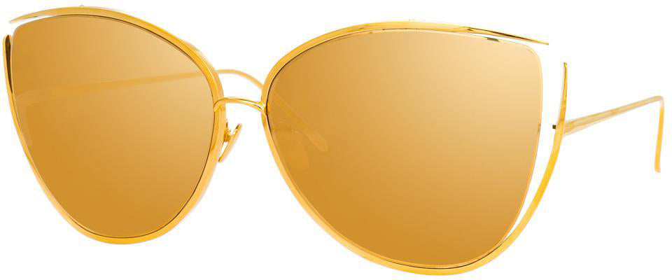 Color_LFL774C1SUN - Linda Farrow Jamila C1 Cat Eye Sunglasses