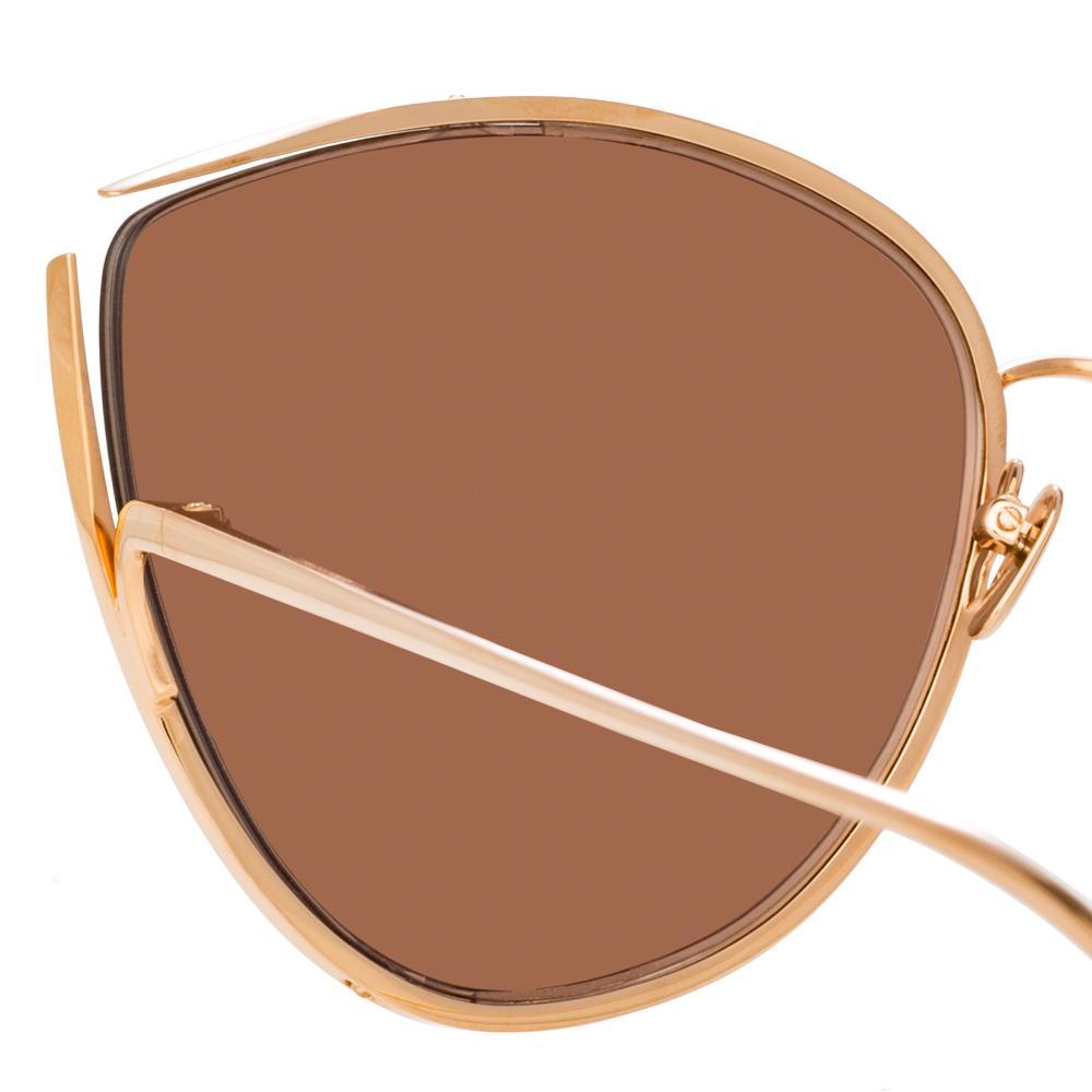 Color_LFL774C3SUN - Linda Farrow Jamila C3 Cat Eye Sunglasses