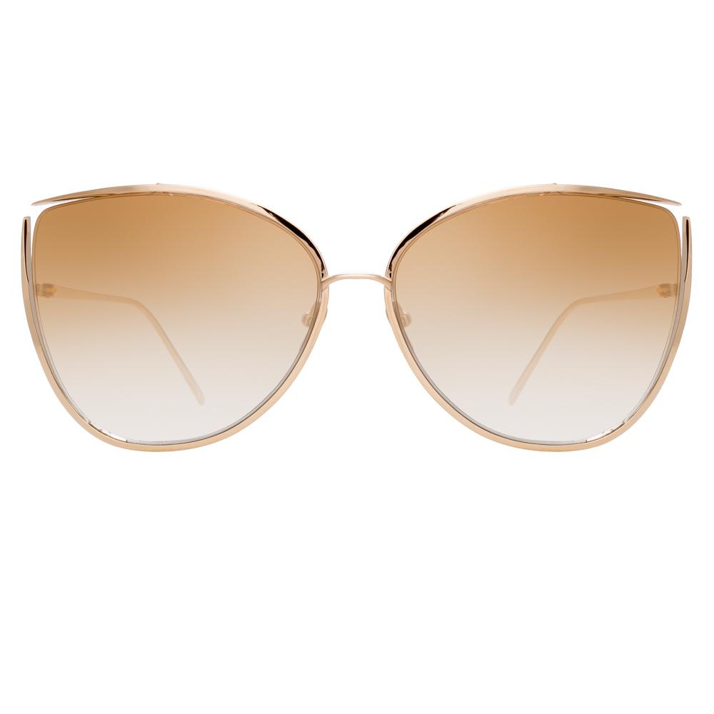 Color_LFL774C6SUN - Linda Farrow Jamila C6 Cat Eye Sunglasses