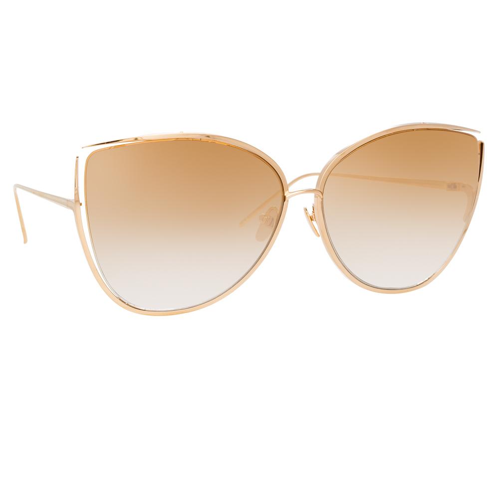 Color_LFL774C6SUN - Linda Farrow Jamila C6 Cat Eye Sunglasses