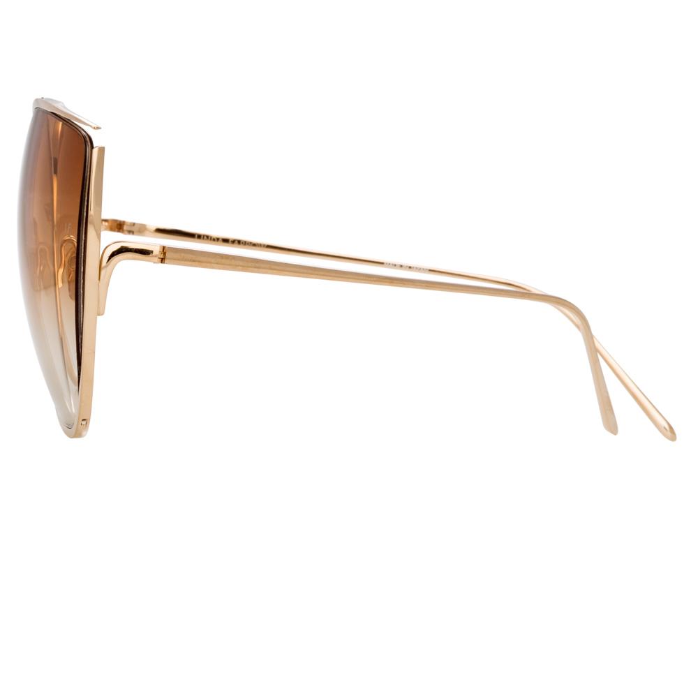 Color_LFL774C6SUN - Linda Farrow Jamila C6 Cat Eye Sunglasses