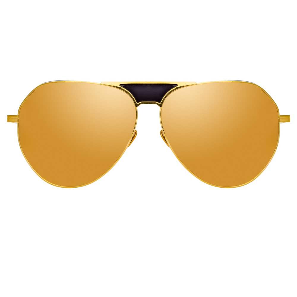 Color_LFL785C2SUN - Linda Farrow Matheson C2 Aviator Sunglasses