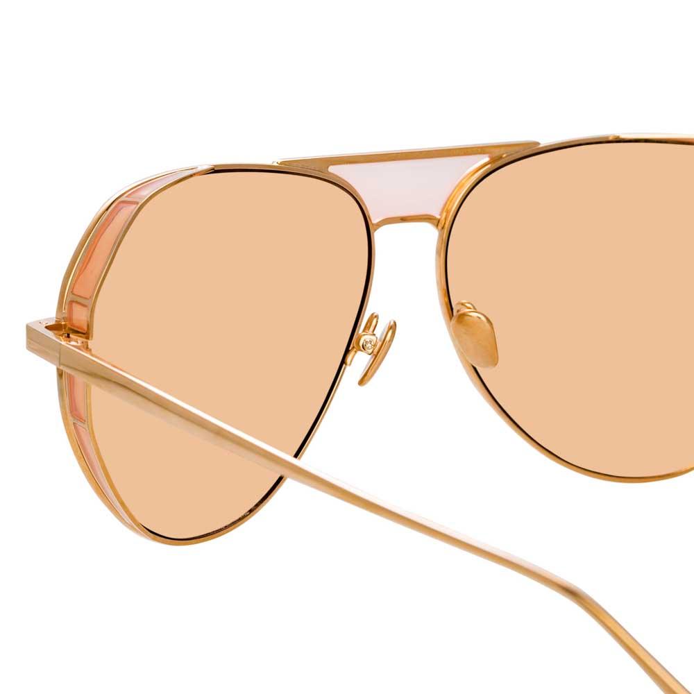 Color_LFL785C6SUN - Linda Farrow Matheson C6 Aviator Sunglasses