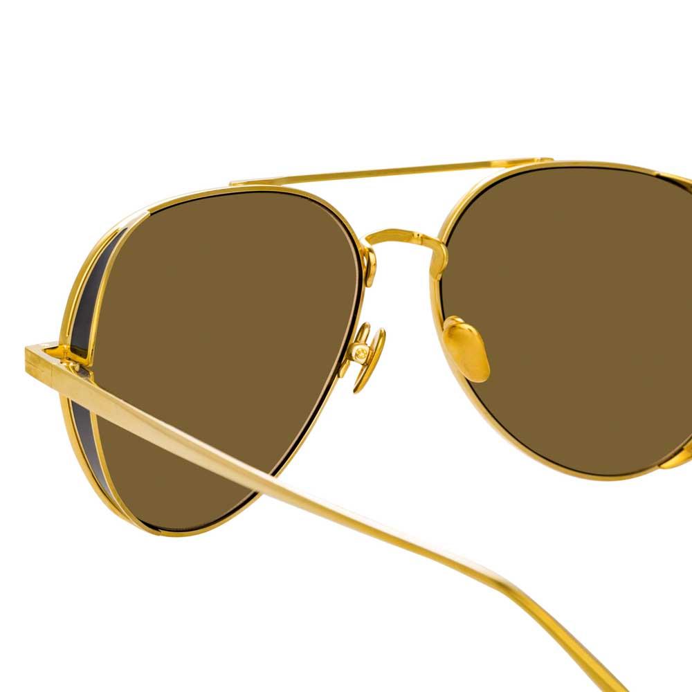 Color_LFL792C2SUN - Linda Farrow Elgin C2 Aviator Sunglasses