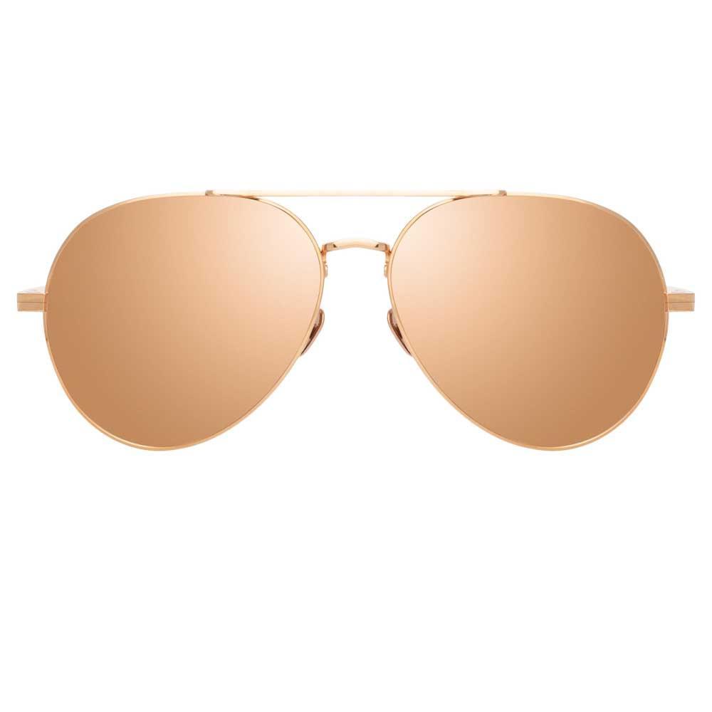 Color_LFL792C5SUN - Linda Farrow Elgin C5 Aviator Sunglasses
