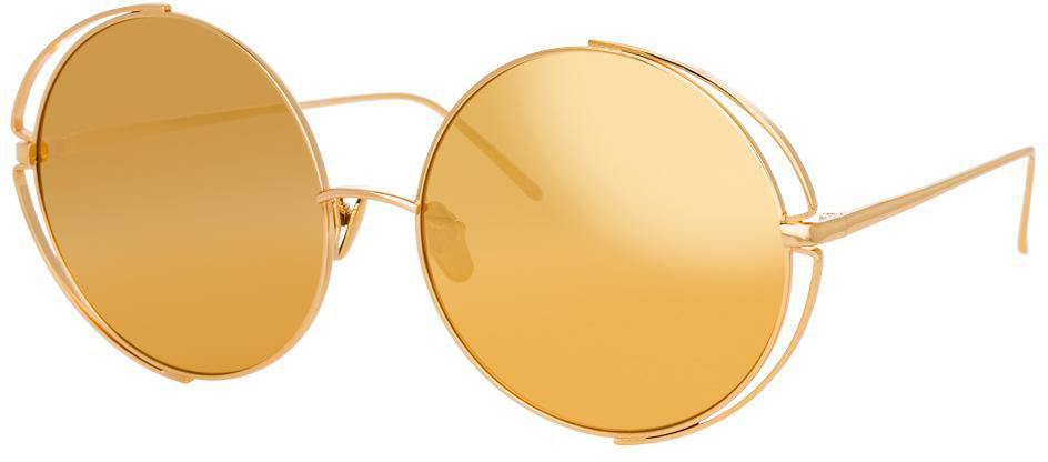 Color_LFL816C1SUN - Linda Farrow Farah C1 Round Sunglasses