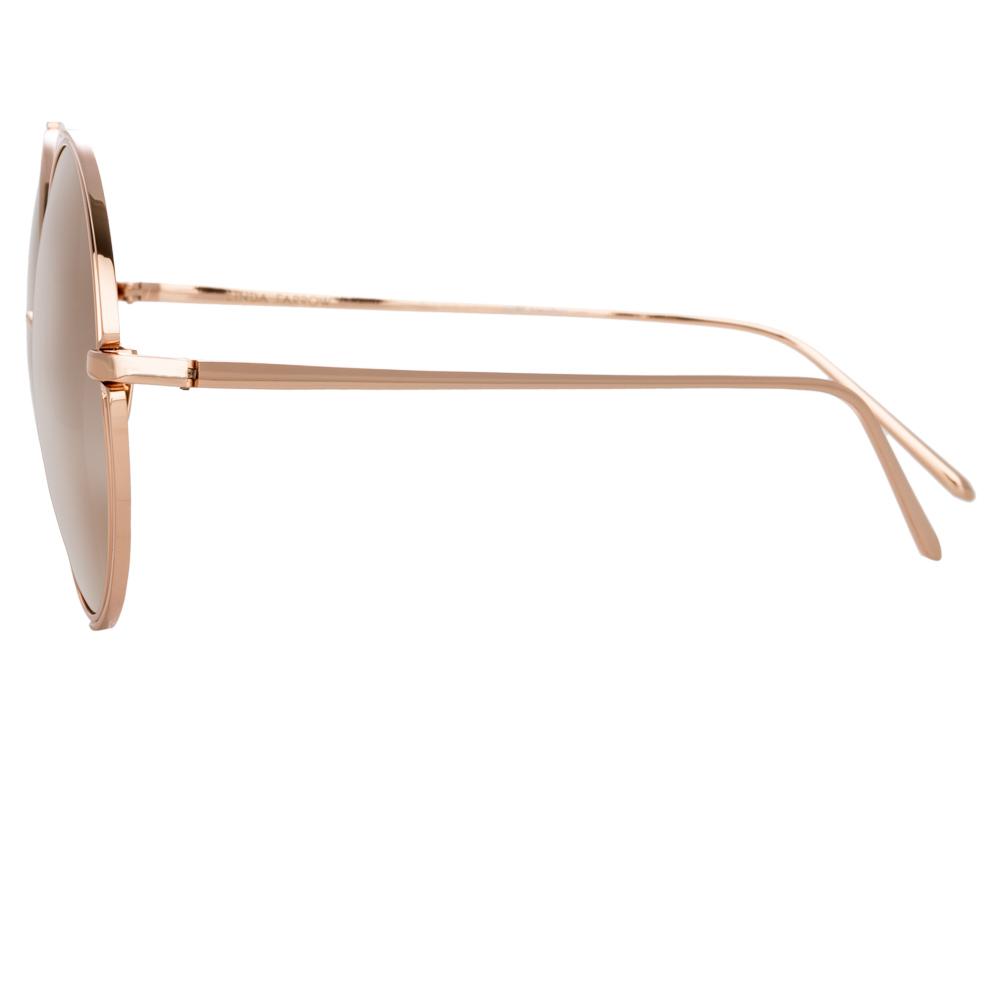 Color_LFL816C3SUN - Linda Farrow Farah C3 Round Sunglasses