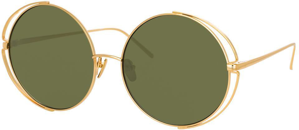 Color_LFL816C4SUN - Linda Farrow Farah C4 Round Sunglasses