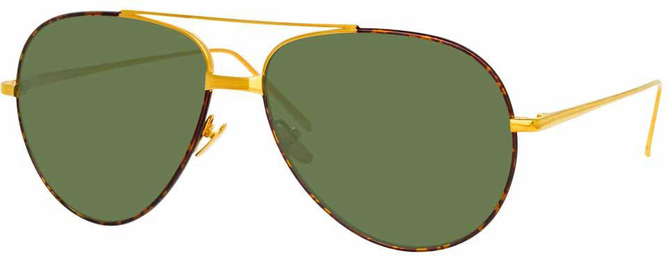 Color_LFL817C14SUN - Linda Farrow Salem C14 Aviator Sunglasses
