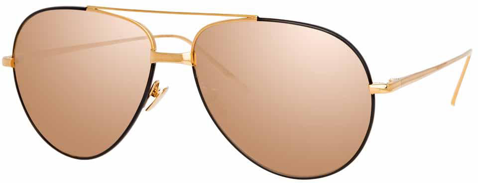 Color_LFL817C17SUN - Linda Farrow Salem C17 Aviator Sunglasses