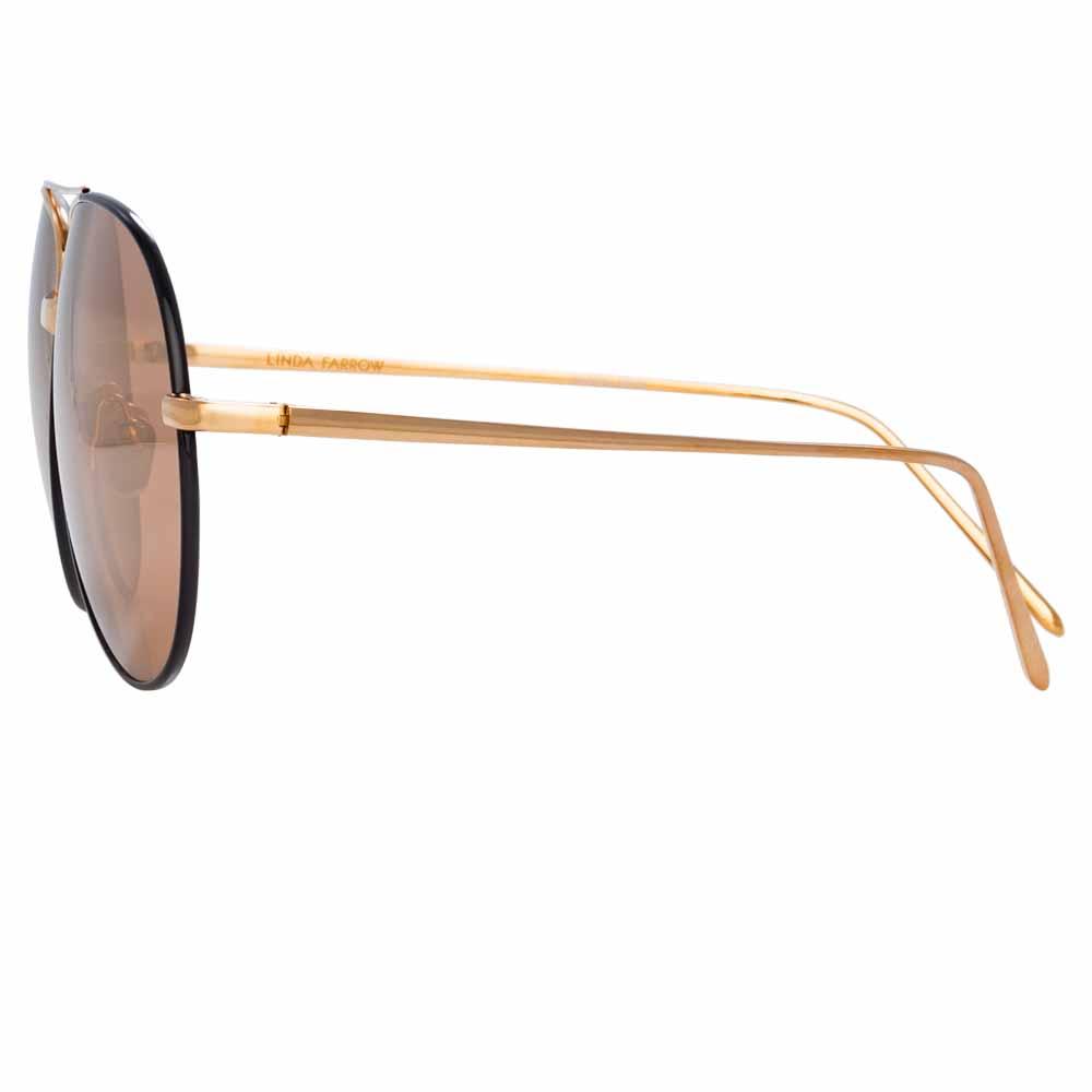 Color_LFL817C17SUN - Linda Farrow Salem C17 Aviator Sunglasses