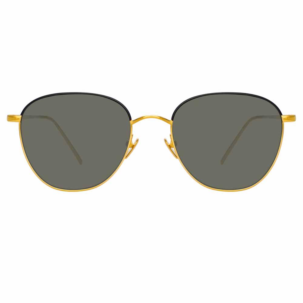 Color_LFL819C20SUN - Linda Farrow Raif C20 Square Sunglasses