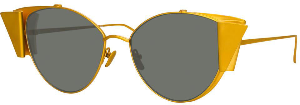 Color_LFL843C1SUN - Carrie Cat Eye Sunglasses in Yellow Gold