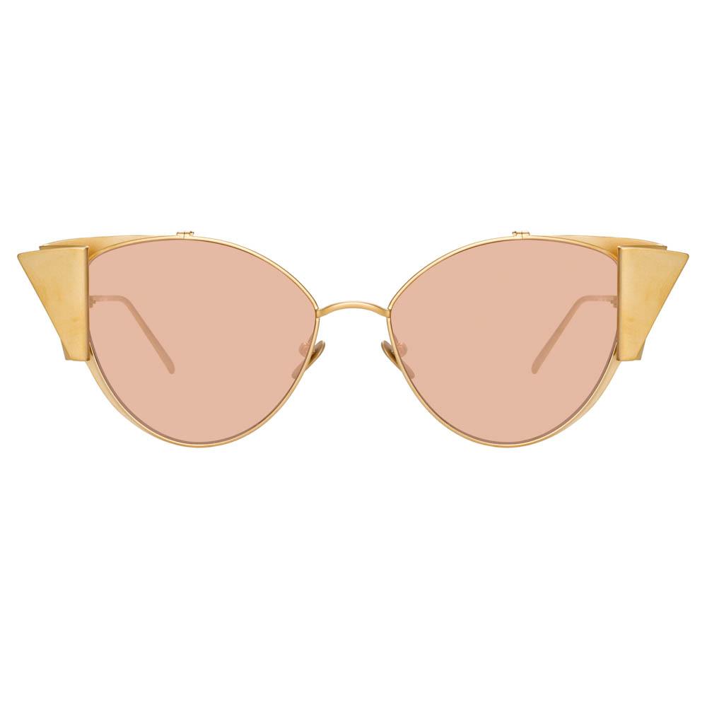 Color_LFL843C3SUN - Carrie Cat Eye Sunglasses in Yellow Gold