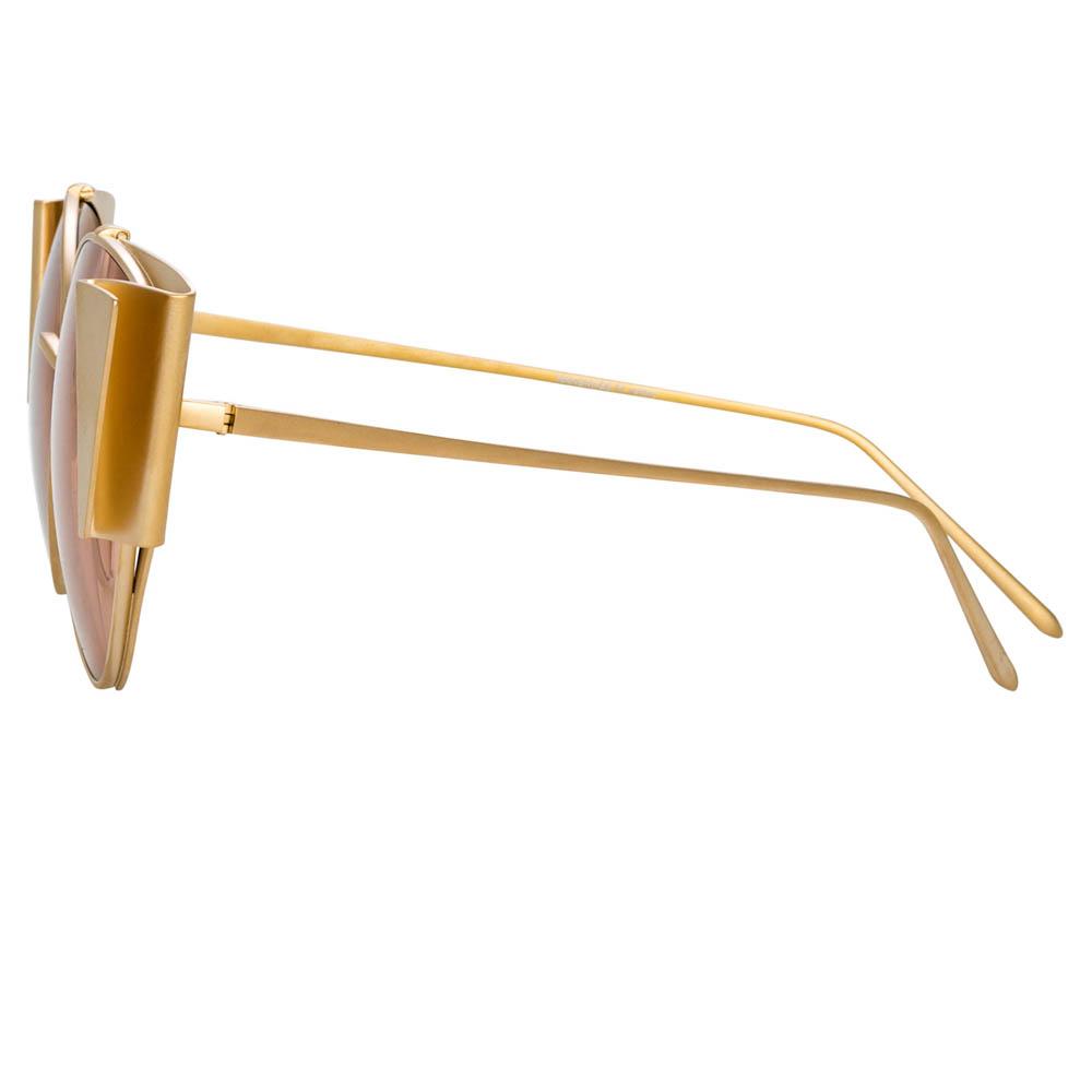 Color_LFL843C3SUN - Carrie Cat Eye Sunglasses in Yellow Gold