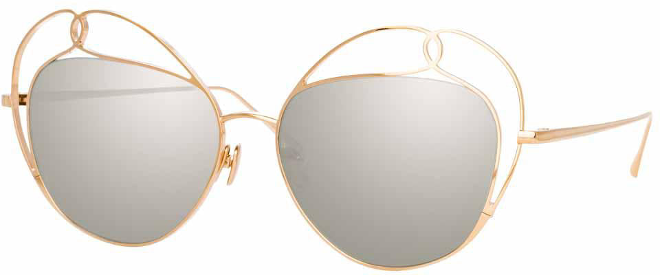 Color_LFL853C1SUN - Linda Farrow Harlequin C1 Special Sunglasses