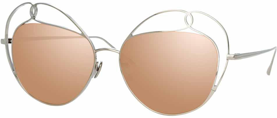 Color_LFL853C2SUN - Linda Farrow Harlequin C2 Special Sunglasses