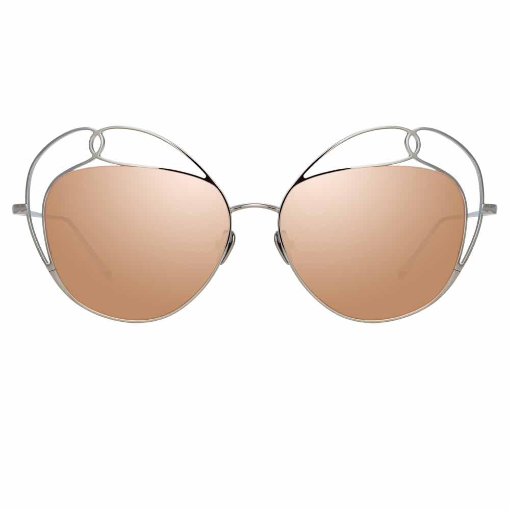 Color_LFL853C2SUN - Linda Farrow Harlequin C2 Special Sunglasses