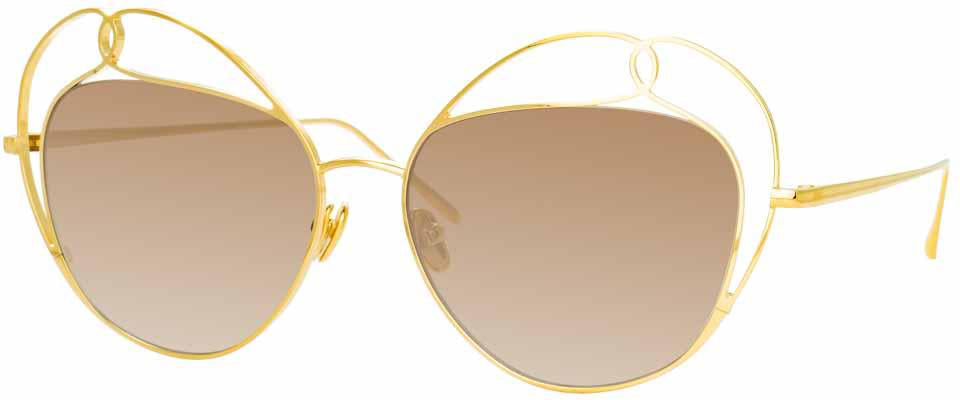 Color_LFL853C4SUN - Linda Farrow Harlequin C4 Special Sunglasses