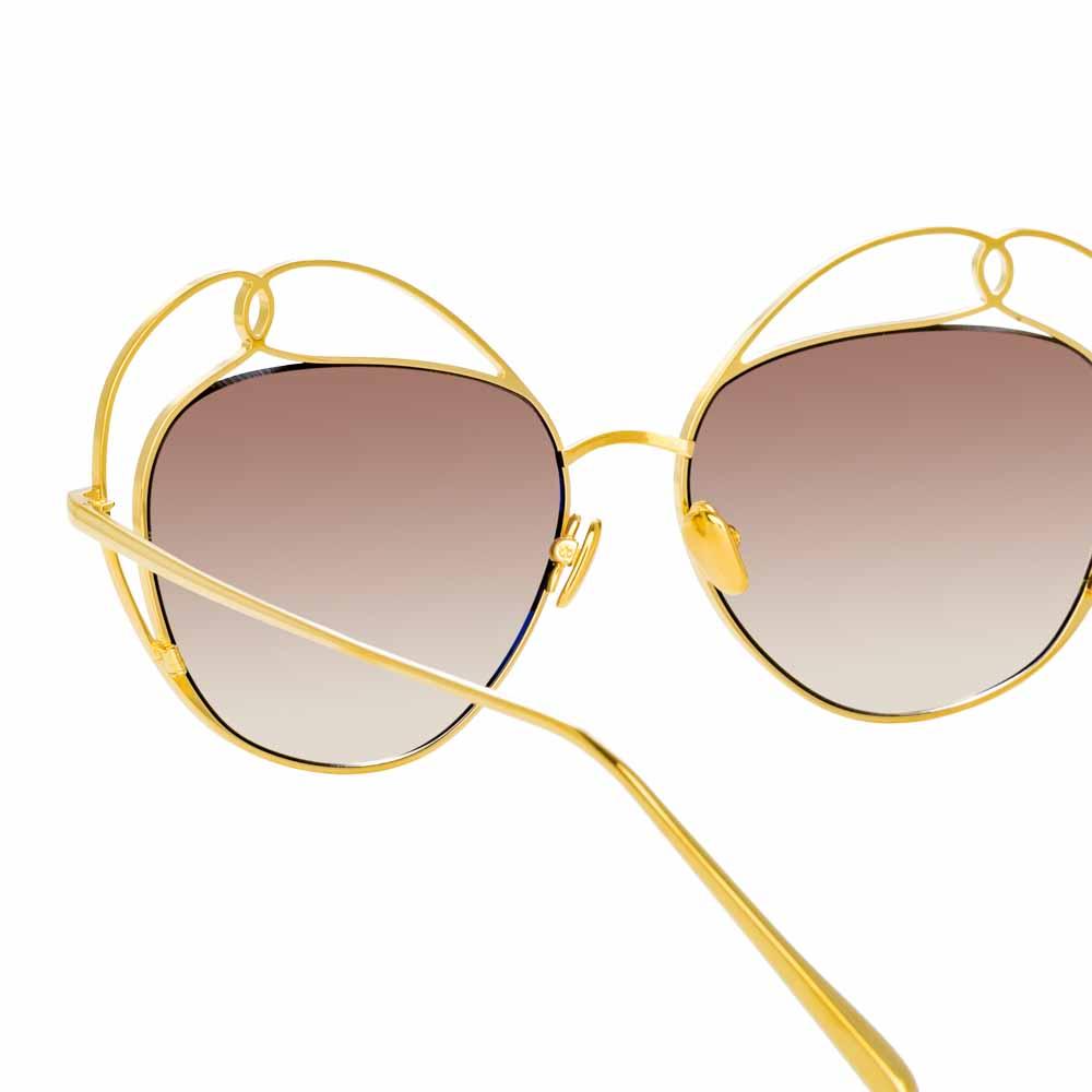 Color_LFL853C4SUN - Linda Farrow Harlequin C4 Special Sunglasses