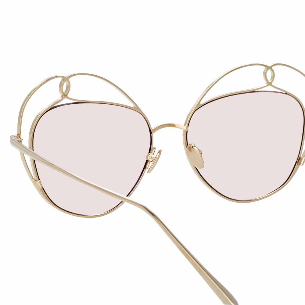 Color_LFL853C5SUN - Linda Farrow Harlequin C5 Special Sunglasses