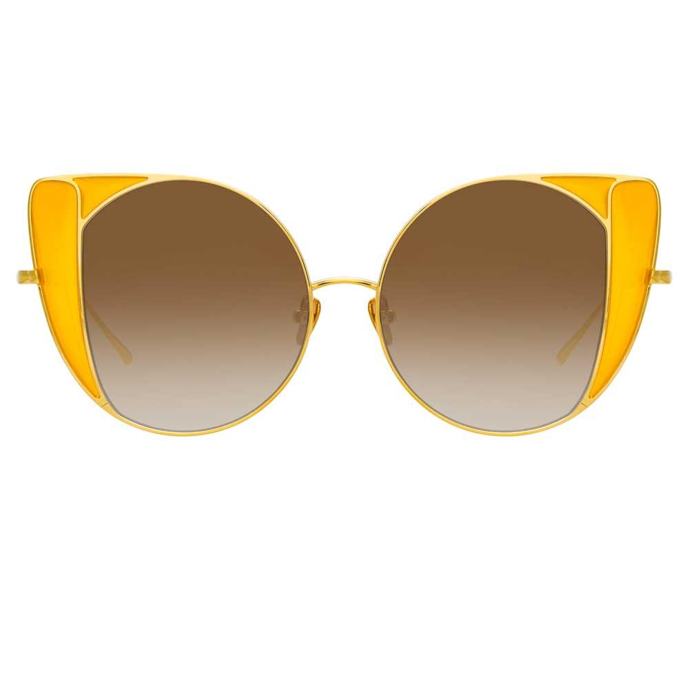 Color_LFL854C3SUN - Linda Farrow Austin C3 Cat Eye Sunglasses