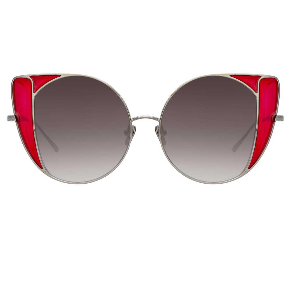 Color_LFL854C5SUN - Linda Farrow Austin C5 Cat Eye Sunglasses