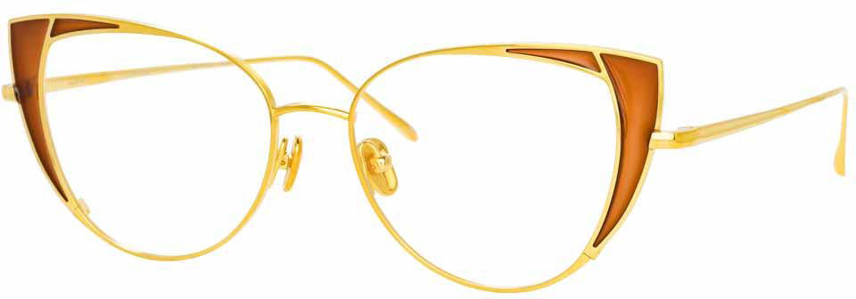 Color_LFL855C12OPT - Linda Farrow Des Vouex C12 Cat Eye Optical Frame