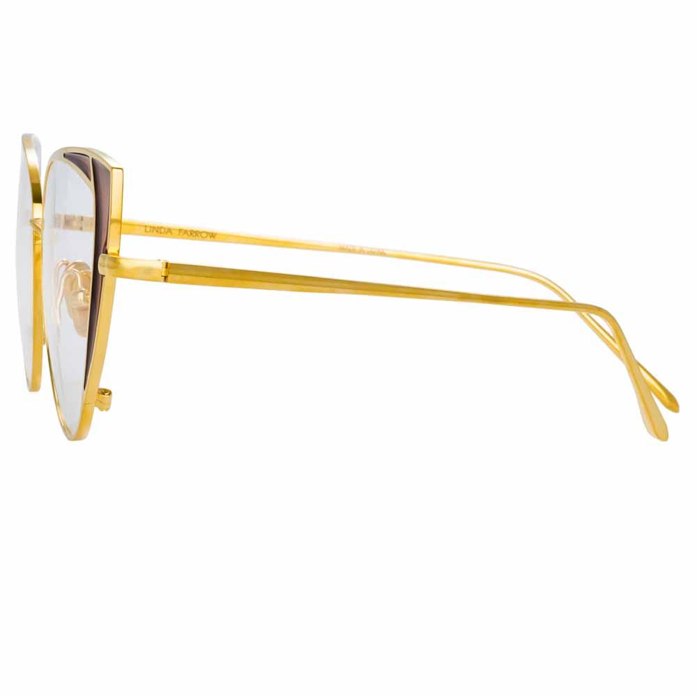 Color_LFL855C12OPT - Linda Farrow Des Vouex C12 Cat Eye Optical Frame