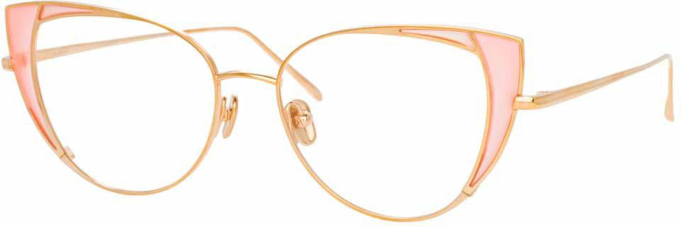 Color_LFL855C13OPT - Linda Farrow Des Vouex C13 Cat Eye Optical Frame