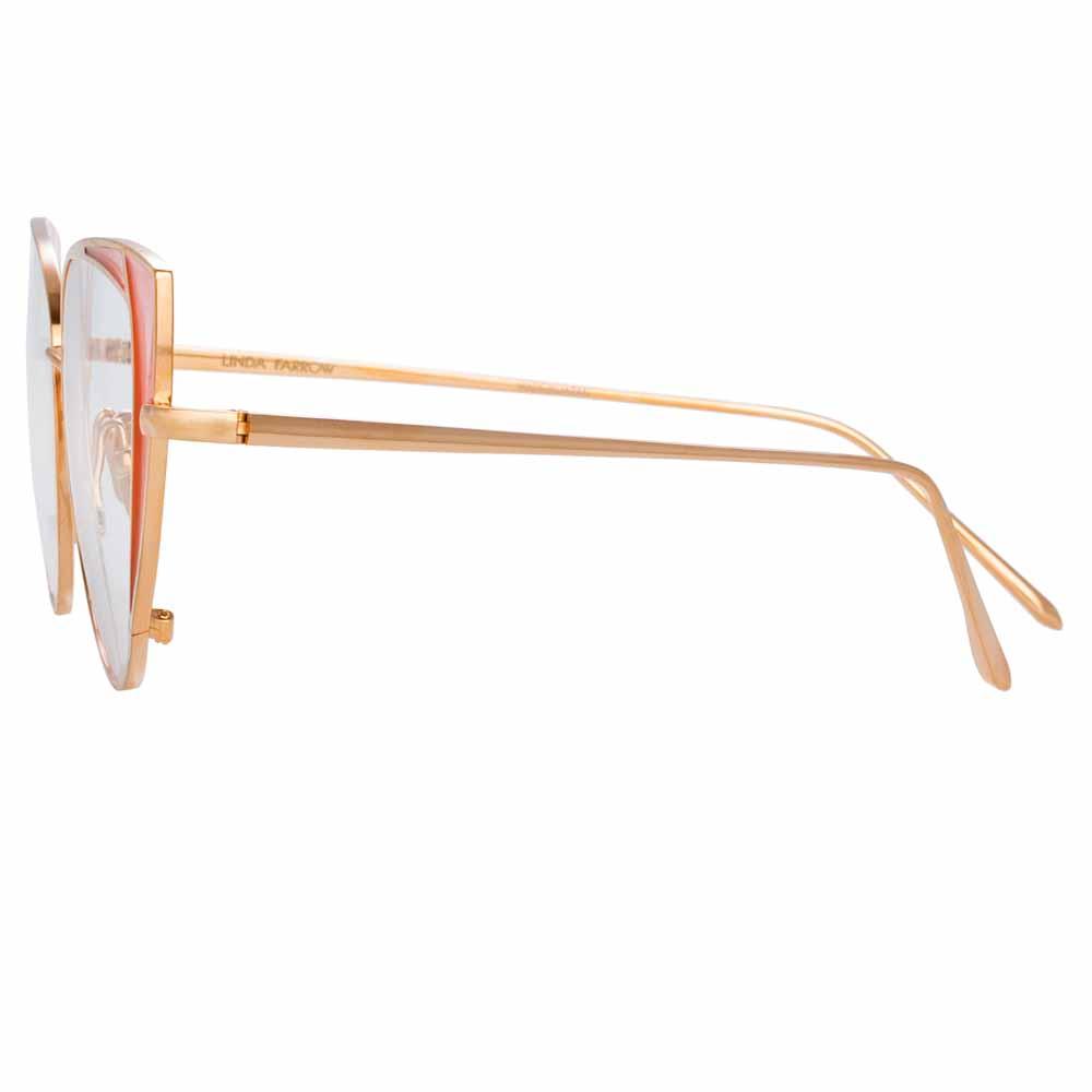 Color_LFL855C13OPT - Linda Farrow Des Vouex C13 Cat Eye Optical Frame
