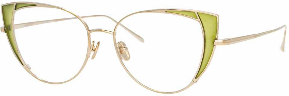 Color_LFL855C14OPT - Linda Farrow Des Vouex C14 Cat Eye Optical Frame