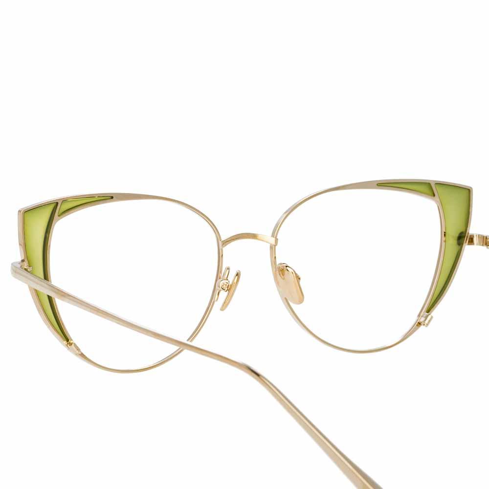Color_LFL855C14OPT - Linda Farrow Des Vouex C14 Cat Eye Optical Frame