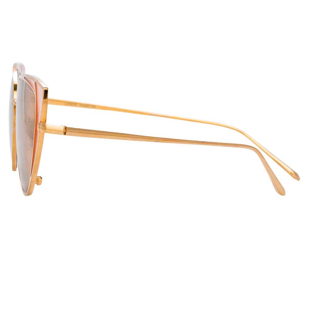Color_LFL855C6SUN - Linda Farrow Des Vouex C6 Cat Eye Sunglasses