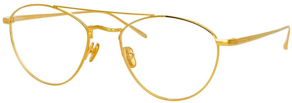 Color_LFL876C8OPT - Linda Farrow Caine C8 Aviator Optical Frame
