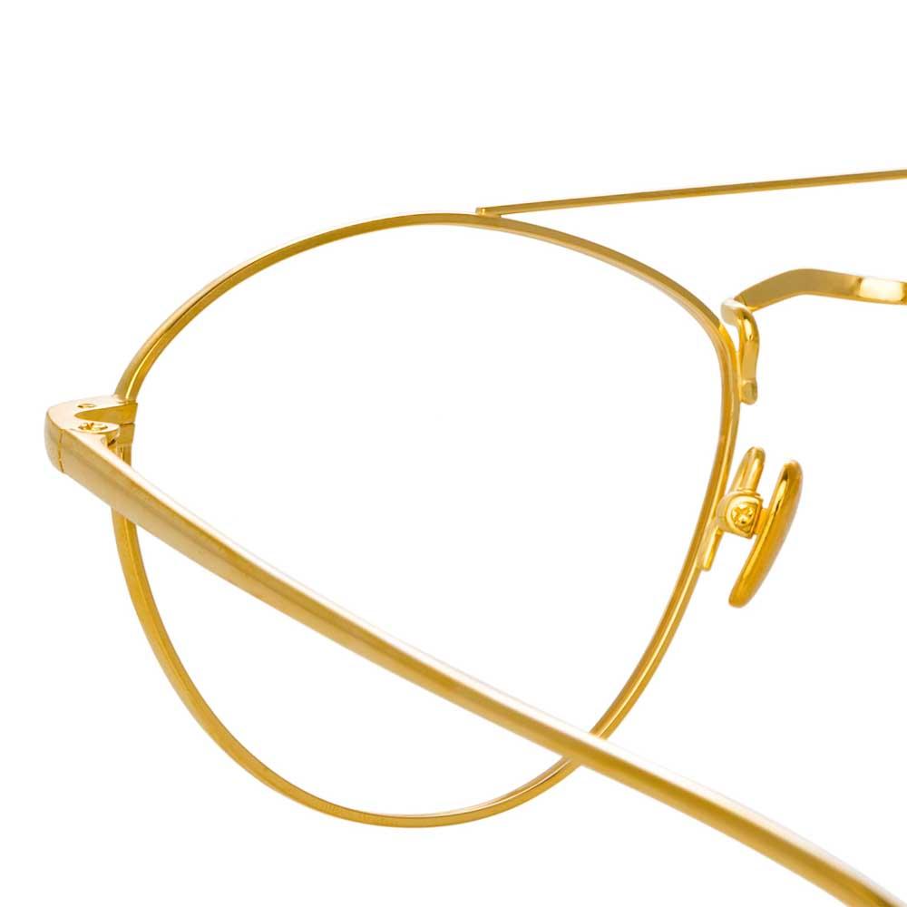 Color_LFL876C8OPT - Linda Farrow Caine C8 Aviator Optical Frame