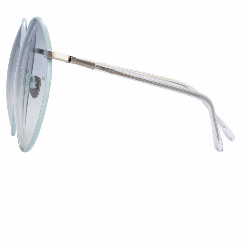 Color_LFL891C4SUN - Linda Farrow Zanie C4 Oversized Sunglasses