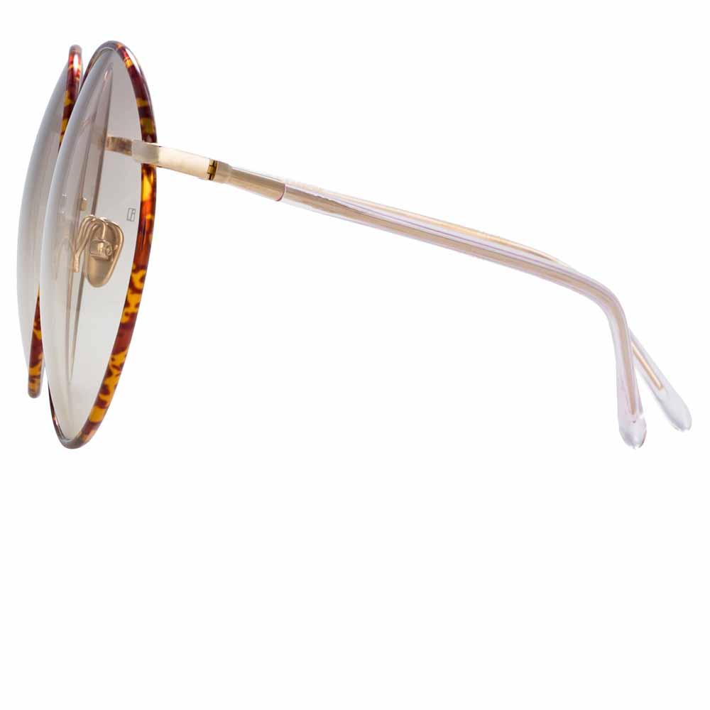 Color_LFL891C5SUN - Linda Farrow Zanie C5 Oversized Sunglasses