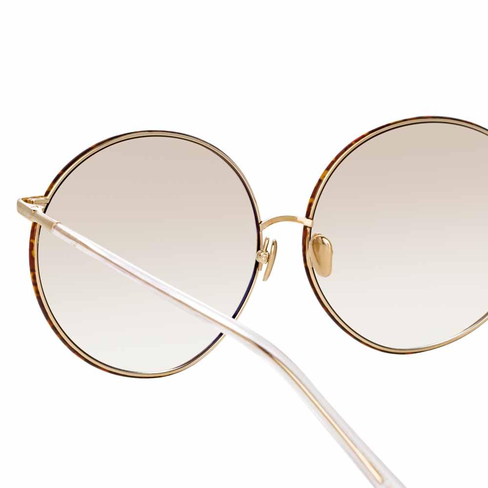 Color_LFL891C5SUN - Linda Farrow Zanie C5 Oversized Sunglasses