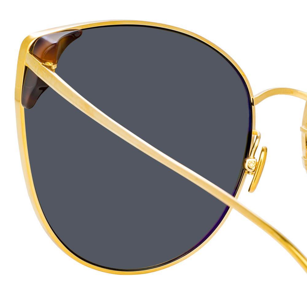 Color_LFL895C10SUN - Flyer Cat Eye Sunglasses in Yellow Gold