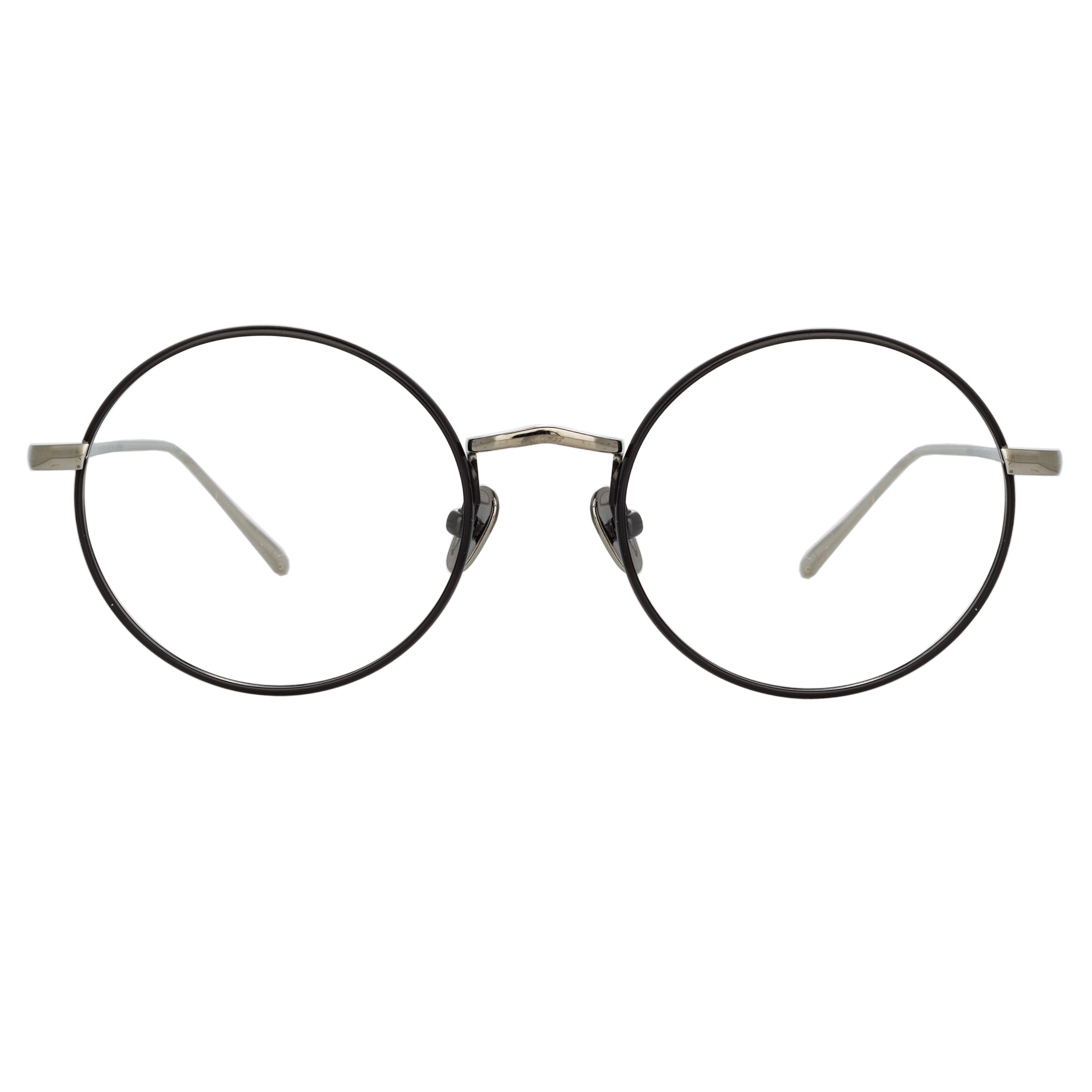 Color_LFL925C2OPT - Adams Oval Optical Frame in Black and White Gold