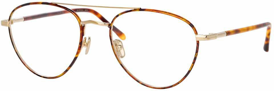 Color_LFL954C12OPT - Linda Farrow Brodie C1 Aviator Optical Frame