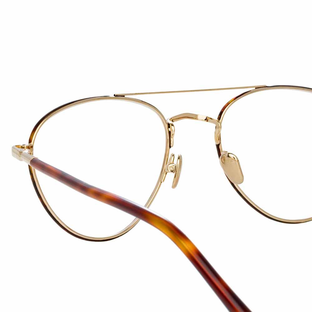 Color_LFL954C12OPT - Linda Farrow Brodie C1 Aviator Optical Frame