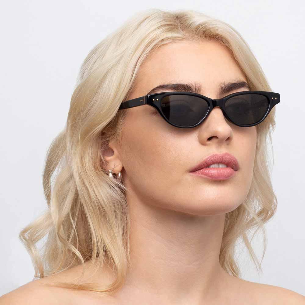 Color_LFL965C1SUN - Linda Farrow Alessandra C1 Cat Eye Sunglasses