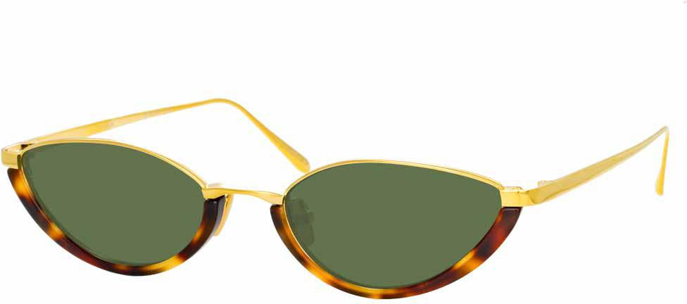 Color_LFL967C2SUN - Linda Farrow Daisy C2 Cat Eye Sunglasses
